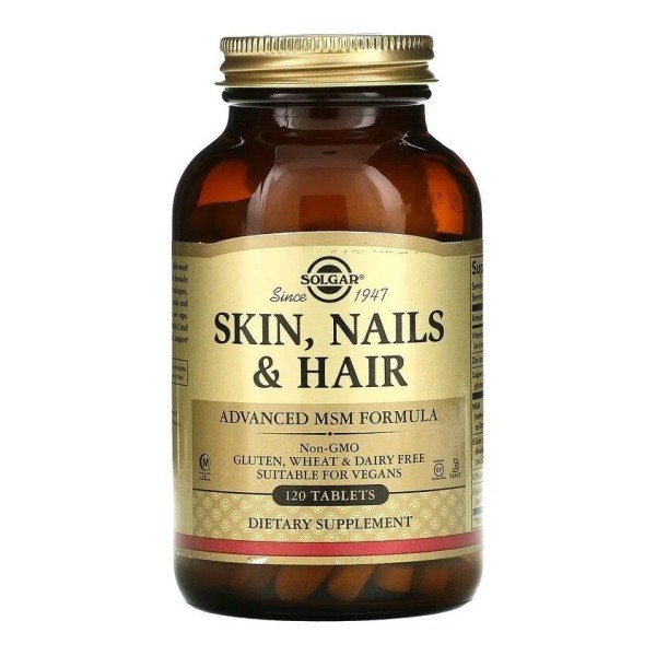 Pele Unhas E Cabelos, piel, uñas y cabello, 120 comprimidos
