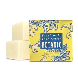 Greenwich Bay Mini Botanical Soap Bars – 12 Pack 1.9 oz Each – Individually Wrapped Guest Soaps for Airbnb, Spa, Travel, Bath – Travel Size Bar Soap Set, Fresh Milk Shea Butter