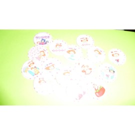 Unbranded Pre Cut One Inch Bottle Cap Images Strawberry Shortcake  Free Shipping - photo, 25 images