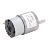 DC Motor 12V 12RPM Reducer Shaft SelfLocking Geared Motor for
