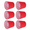 6Pcs Lampshade Modern Simple Cloth Art Inner Film Pendant Wall