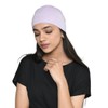 SAKUCHI Chemo Hats Solid Women's Bamboo Soft Headwear, fliederfarben