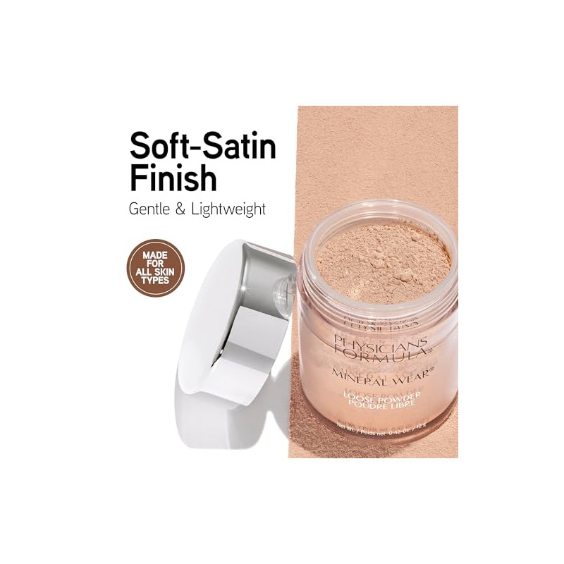 Physicians Formula Spf 16 Mineral Wear Loose Powder, Creamy Natural,