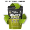 VOW Nutrition Creatine Chews,100 Flavoured Chews, Creatine Monohydrate, Convenient &