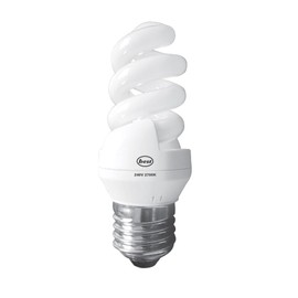 Merriway® BH00545 T3 CFL ES Energy Saving Mini Spiral Lamp, 11 W