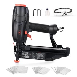 AEROPRO TOOLS Finish Nailer 16 Gauge Nail Gun 90 Nails/Min, 1-Inch to 2-1/2-Inch, Pneumatic Finish Nail Gun, Tool-Free Depth Adjustment Jam Release