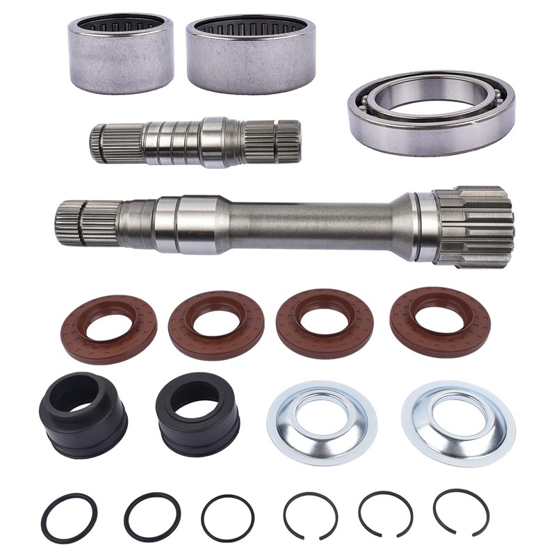Front Differential Axle Intermediate Shaft Inner Shaft Kit 19pcs Fit