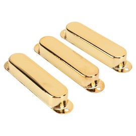 Guitar Pickup Pad, Noise Reduction Easy Installation Copper Electric Guitar Single Coil Pickup Cover Durable for DIY(Gold)