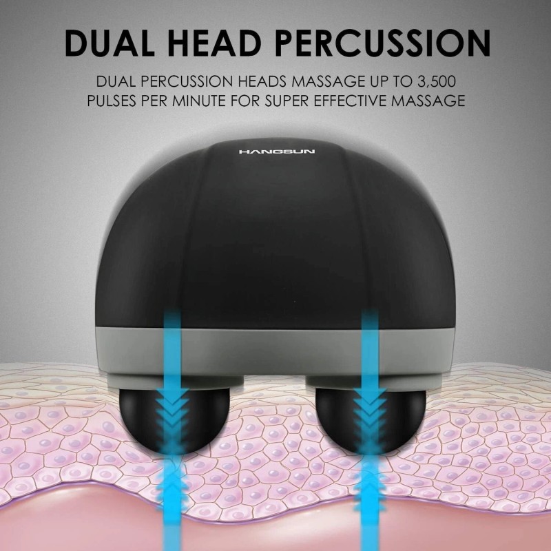 Medical Supplies Handheld Neck Back Massager MG400 Deep Tissue Percussion