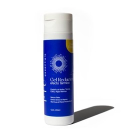Gel Reductor Térmico para Reducir Tallas y Mejorar Textura de Piel, 250g, Con Cafeína, Castaño de Indias, Extracto de Hiedra y Centella Asiática, Para Todo Tipo de Piel