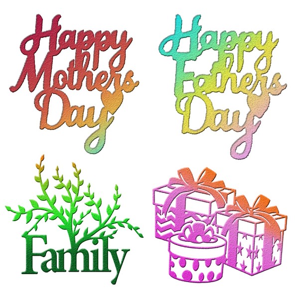 Happy Mothers Day Stencils Mothers Day Stamps and Dies for