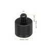QUARKZMAN 6 Piece Microphone Stand Adapter M10 Female to 1/4