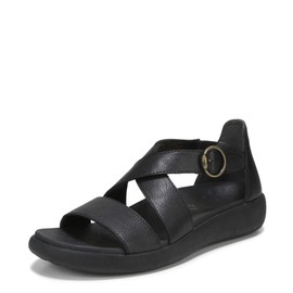 Vionic Women's Harmony RX Sandal, Black Leather, 8.5 Wide
