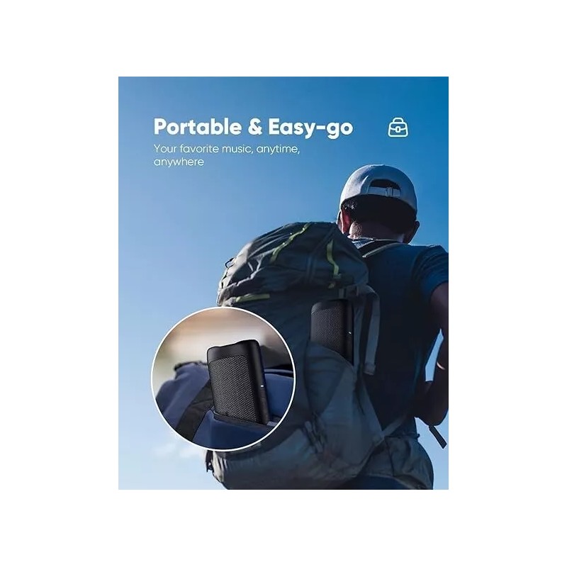 bola Bluetooth Speaker with HD Sound, Portable Wireless, IPX5 Waterproof,