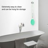 Electric Body Scrubber Brush 3 Speed Vibration Green Waterproof Long