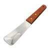 Aspire Stainless Steel Ice Cream Scoop with Wooden Handle, Durable