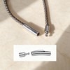 Bayonet Jewelry Clasps, Stainless Leather Cord End Clasp