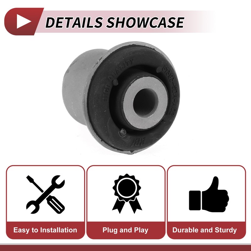 HEROFFIX 1pc Control Arm Bushing Front Lower For Honda Accord