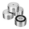 RESFNSE 4Pcs 40X20mm Aluminum HiFi AMP Speaker Isolation Stand Turntable