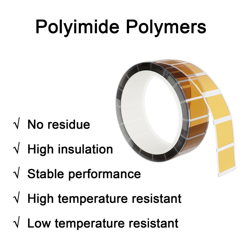HUNGTOR High Temperature Tape, 2 Mil Thick, 20 mm x