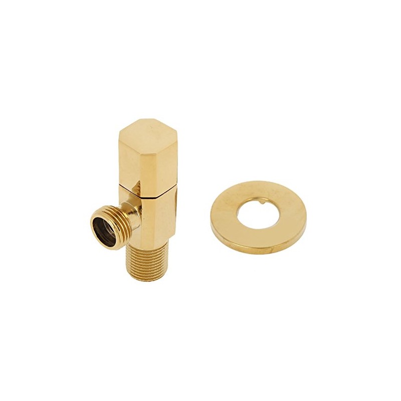 Brass Hot/Cold Water, Bathroom Installation Washbasin Taps, Shut Off Faucet,