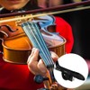 1PCS Black Violin Bow Grip Aid Helper Correcting,With Bow Stopper