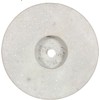 Lamp/Sculpture Base-Marble-6"-Round: Black or White (1 Pc.) (6" Marble-Round-Black-w/Cord Hole)
