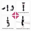 Opini Mannequin Head Table Clamp Stand Adjustable Wig Head Holder