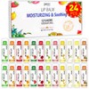 DMSKY 24 Pack Lip Balm, Natural Lip Balm Bulk with
