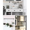 Bailoo Industrail Pipe Pot Pan Rack, Wall mount Pot hangers