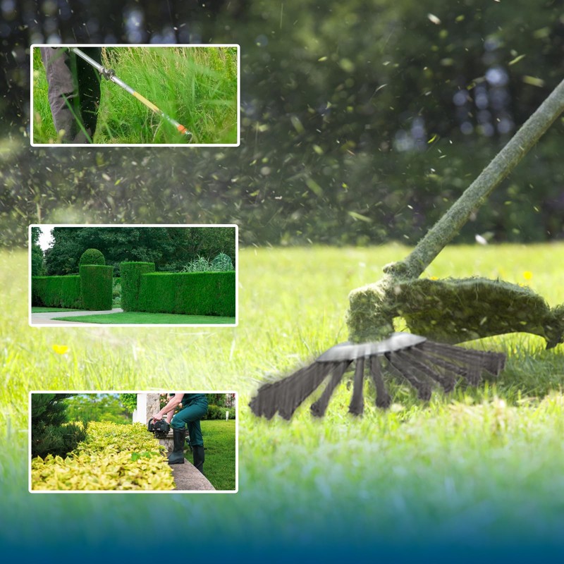 vidica 10 Inch Weed Eater Attachments, Steel Wire Weed Wacker