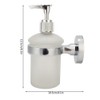 Wall Mounted Stainless Steel Manual Hand Liquid Lotion Soap Dispenser
