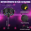 Disco Ball with Motor and Light, 5/8/10/15 RPM Variable Rotating
