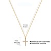 Cross Necklace for Women Cubic Zirconia Cross Pendant Necklaces for