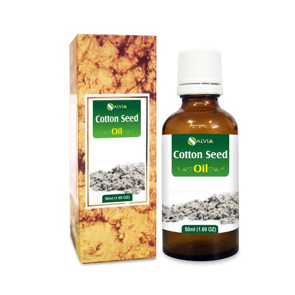 Cotton Seed (Gossypium Herbaceum) Oil 100% Pure & Natural Undiluted Uncut Carrier Oil | Use for Aromatherapy | Therapeutic Grade - 50 ML