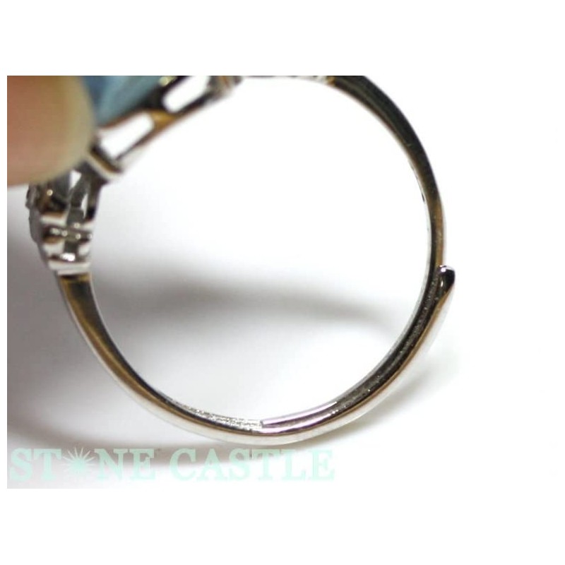 [Distributed in Stone Center] ☆ High Quality ☆] [Ring Aquamarine