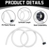 Conderyang Dehumidifier Drain Hose 3/4 Inches FHT Connection with Rust-Resistant