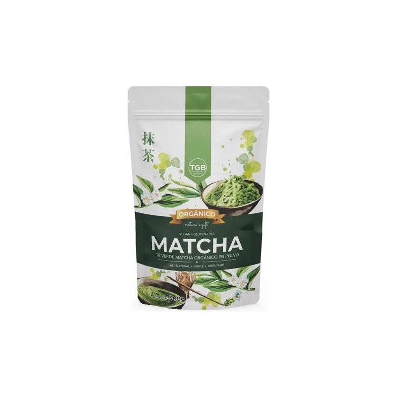 Té Matcha 100 Puro Premium Orgánico 500 Gramos