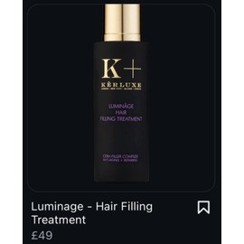 K+ Kerluxe Anti-Aging Repairing Hair Treatment