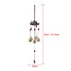 Yosoo Carillón de Viento Chino Suerte, 5pcs Campanas Tradicional Decoración