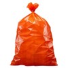 Plasticplace 55-60 gallon Trash Bags │ 1.2 Mil │ Orange