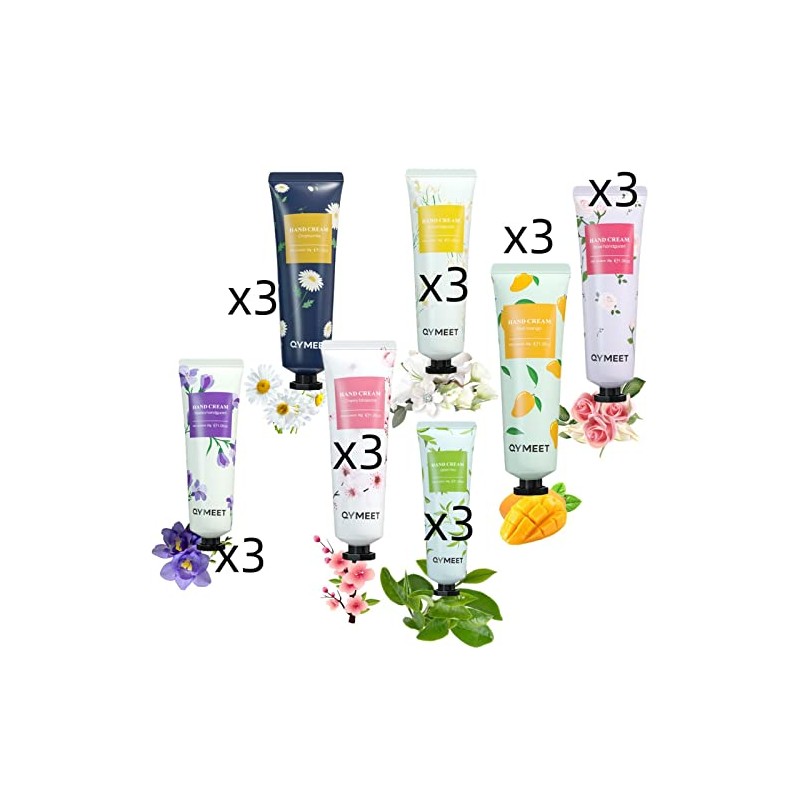 Set de regalo de 21 cremas para manos para manos