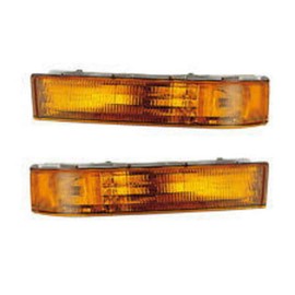 For 1992-1996 Ford Bronco Parking/Signal Light Driver and Passenger Side Pair For FO2520116