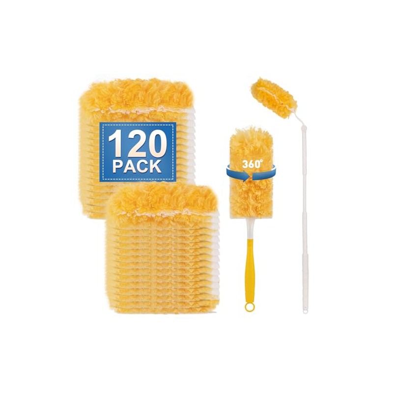 Heavy Duty Duster Refills, Disposable Dusters Kit for Cleaning Dusting
