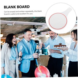 Gadpiparty 3pcs Erasable Scoreboard for Judges DIY Blank Writing Voting Board Single Side and Practical Scoring for Various Scenarios
