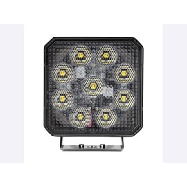 AdLuminis LED Work Light, 10 Watt, 900 Lumens, 28.6°, 12 V, 24 V, IP67 IP69K, 5700 K, Reversing Light, Various Vehicles, Black