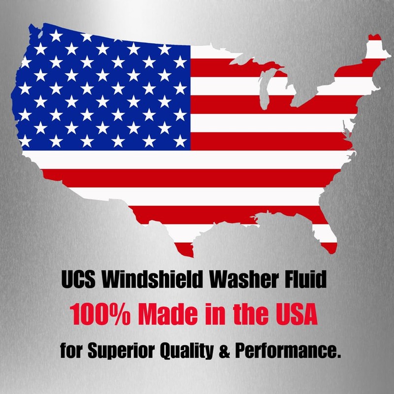 UCS 10015 2-In-1 Car Windshield Washer Fluid & Bug Remover