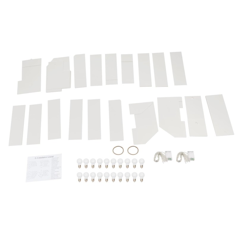 50 Light Up Numbers, Decorative Led Light Up Number Letters,