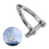 12mm Stainless Steel Twist Shackle with Screw Pin High Breaking