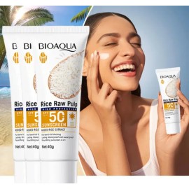 Bloqueador Solar 2 Piezas Resistente Al Agua Y Sudor Bioaqua